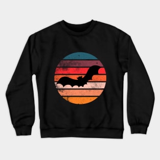 Bat Color Logo Crewneck Sweatshirt